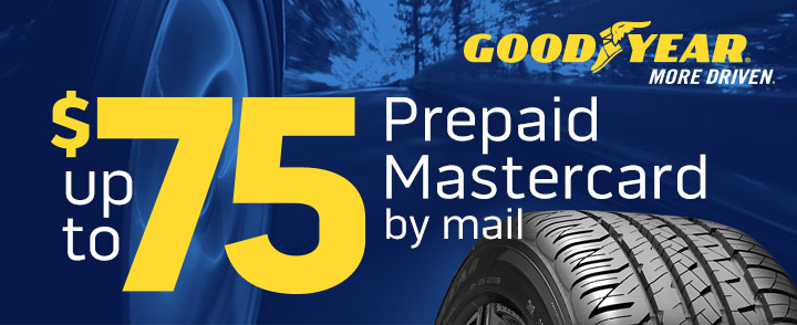 Get Up To $75 Back on a Purchase of a Set of 4 Select Goodyear Tires —  Kubly's Automotive